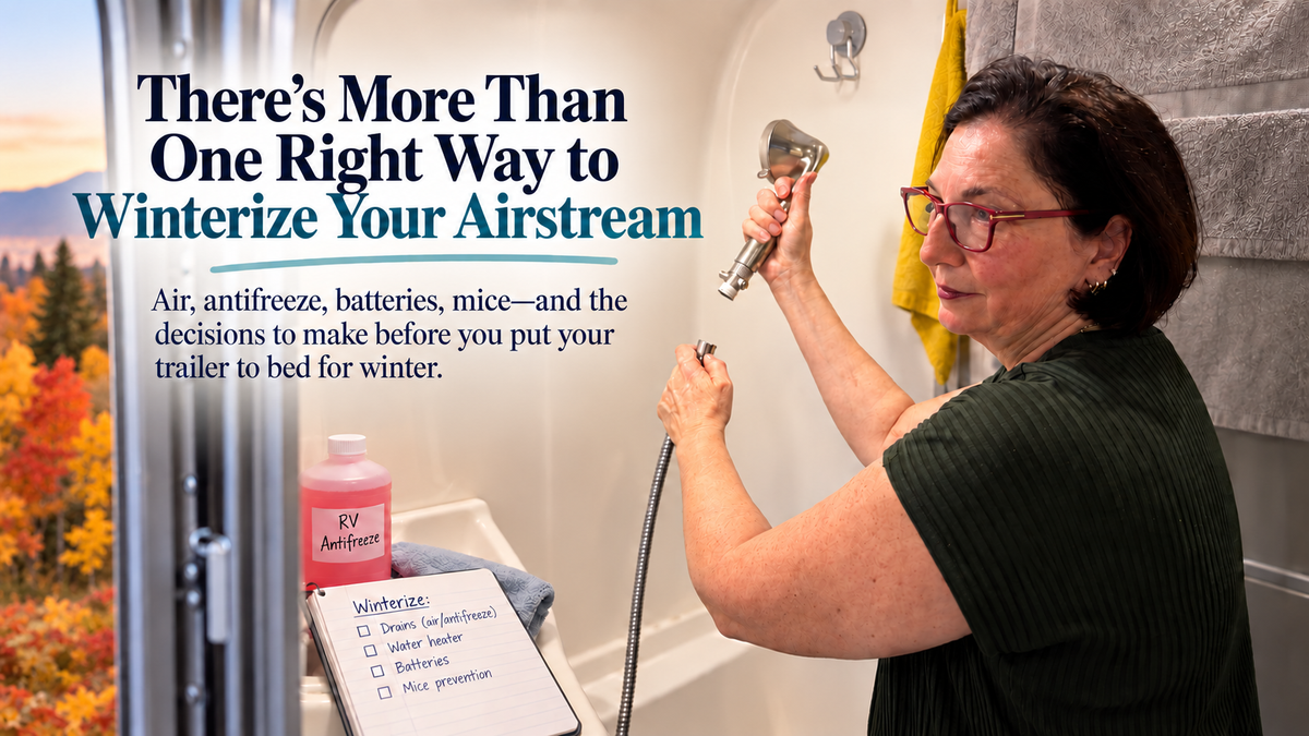 There's More Than One Right Way to Winterize Your Airstream