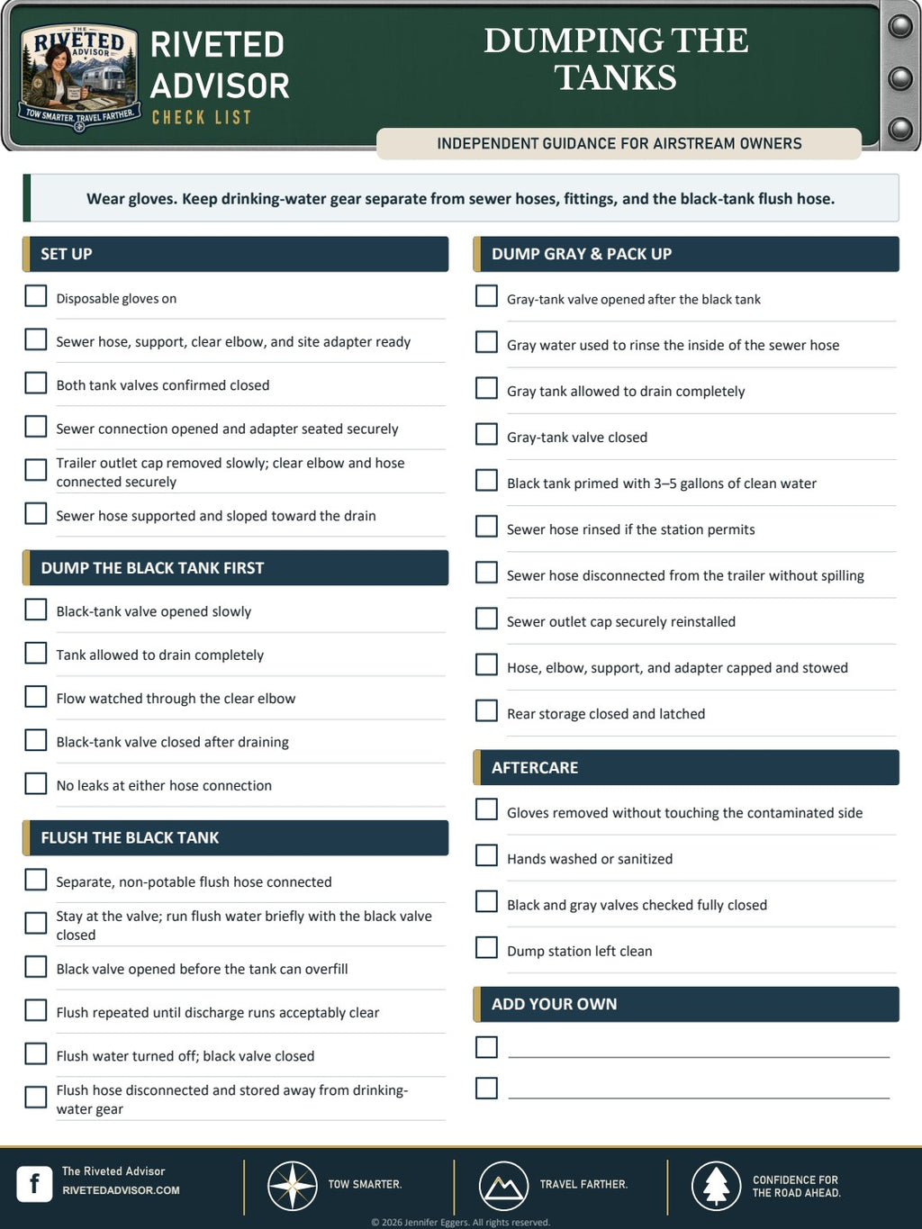Essential Airstream Checklist Bundle – Free PDF Download