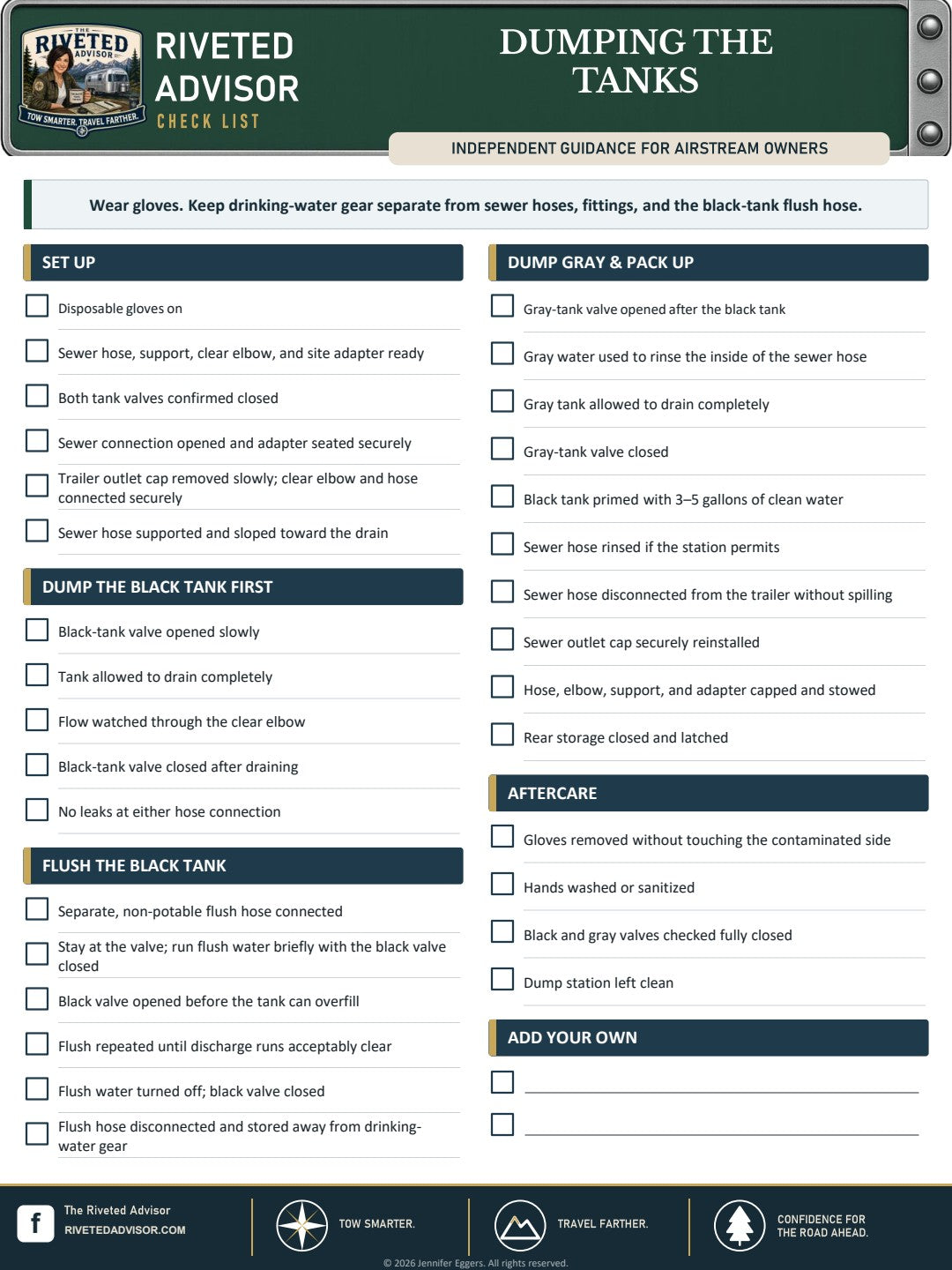 Essential Airstream Checklist Bundle – Free PDF Download