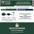 How to Use Your Airstream Inverter – PDF Download