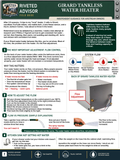 Girard Tankless Water Heater – Free PDF Download
