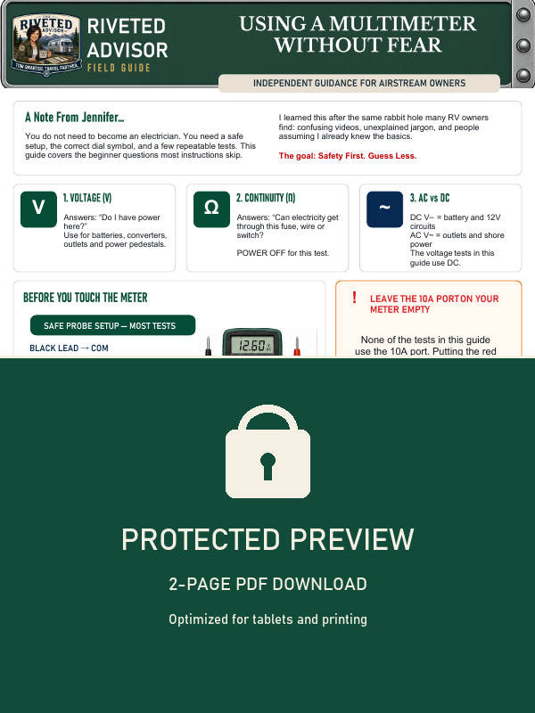 Using a Multimeter Without Fear – PDF Download
